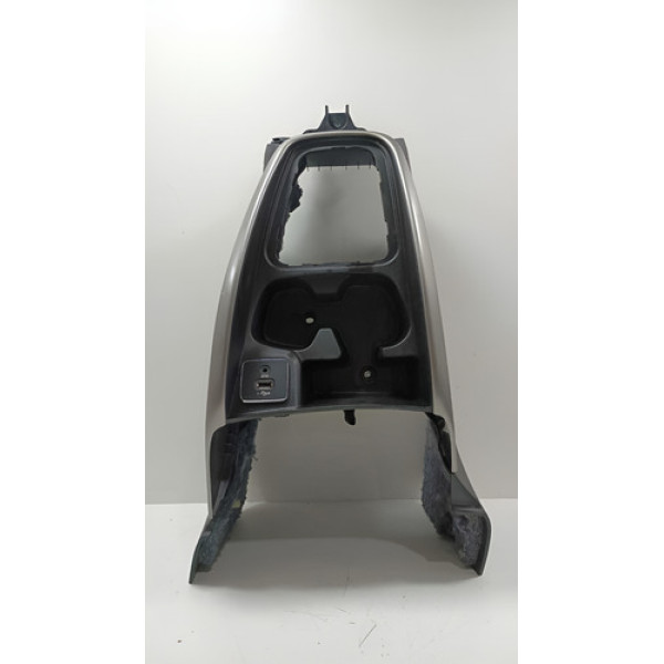 Console Central Porta Copos Fiat Cronos Drive 1.3 2019 Preto