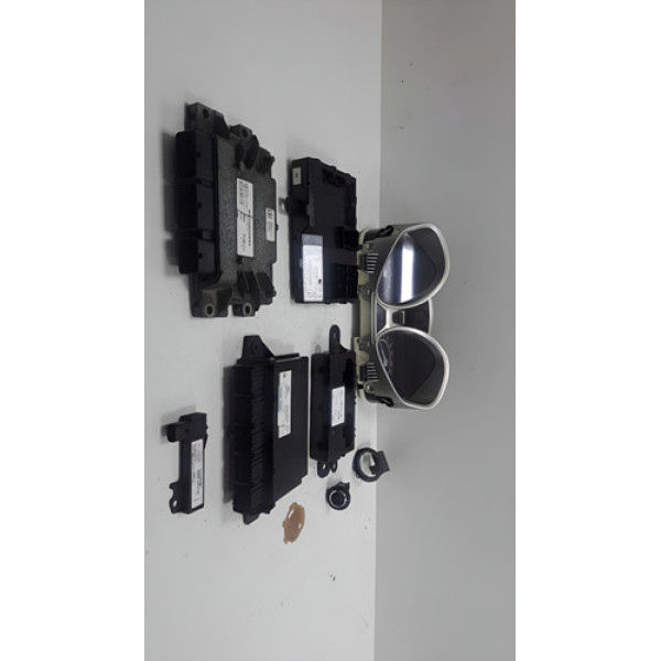 Kit Painel Modulo Ford Ecosport Titanium 2013 Power Shift Preto