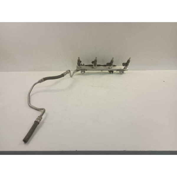 Flauta Com Bicos Injetor Bmw X1  2010 A 2012 2.0 4 Cilindros