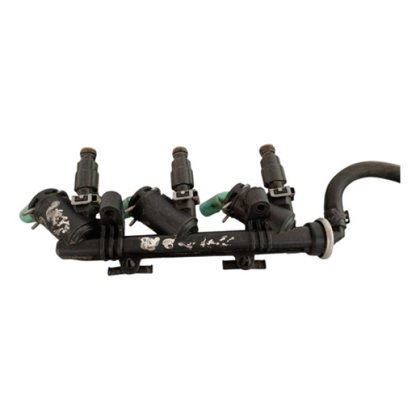 Flauta Com Bico Injetor Vw Golf Fox Polo 1.0 3cc