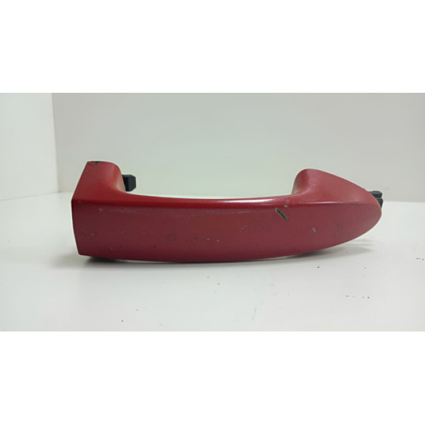 Maçaneta Externa Esquerda Ford Ecosport 2014 Á 2021 Vermelho Dianteira/traseira