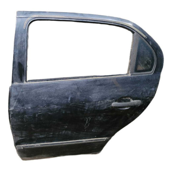 Porta Traseira Esquerda Volkswagen Gol G5 2010 Traseira Esquerdo Preto