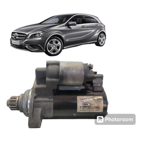Motor De Partida Arranque Mercedes A200 1.6 Turbo 2013 2014