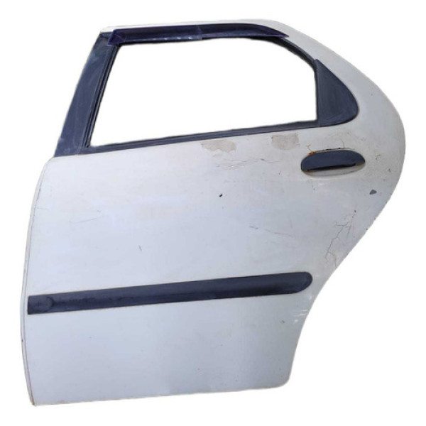 Porta Traseira Esquerda Fiat Siena 2006 Traseira Esquerdaa Branca