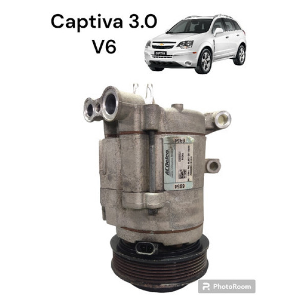 Compressor Do Ar Condicionado Original Gm Captiva 3.0 V6 