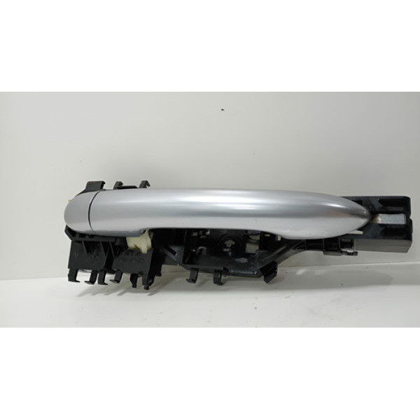 Maçaneta Externa Dianteira Esq Renault Megane Dyn 1.6 2006 Prateado Dianteira