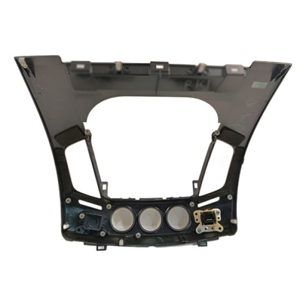 Mold Painel Acabamento Dvd Multimidias L200 Triton 2012 2013 Cinza