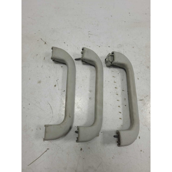 3 Alça De Teto Volkswagen Fox 2011/2014 Branco