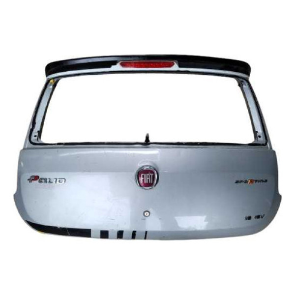 Tampa Traseira Fiat Palio Sporting 2014 Prata Prata