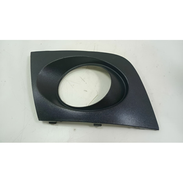 Moldura Farol De Milha Esquerdo Chevrolet Agile 2009 Á 2013 Preto