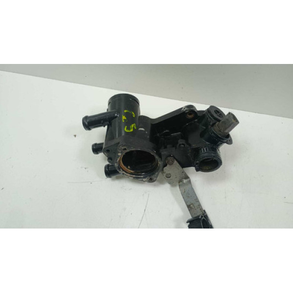 Carcaça Válvula Termostatica Volkswagen Polo 1.6 2003 Á 2014