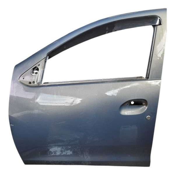 Porta Dianteira Esquerda Renault Sandero 2015 Dianteira Esquerda Azul