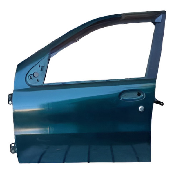 Porta Dianteira Esquerda Fiat Grand Siena 1.0 2000 Verde Esquerda Dianteira
