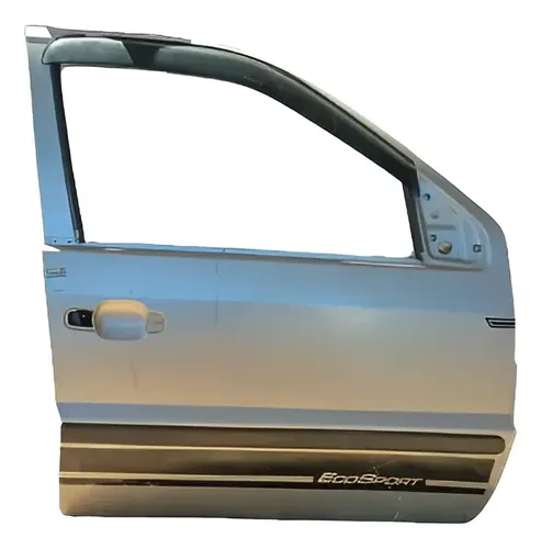 Porta Dianteira Direita Ford Ecosport Xls 1.6 Freestyle 2003 Dianteira Direita Prateado
